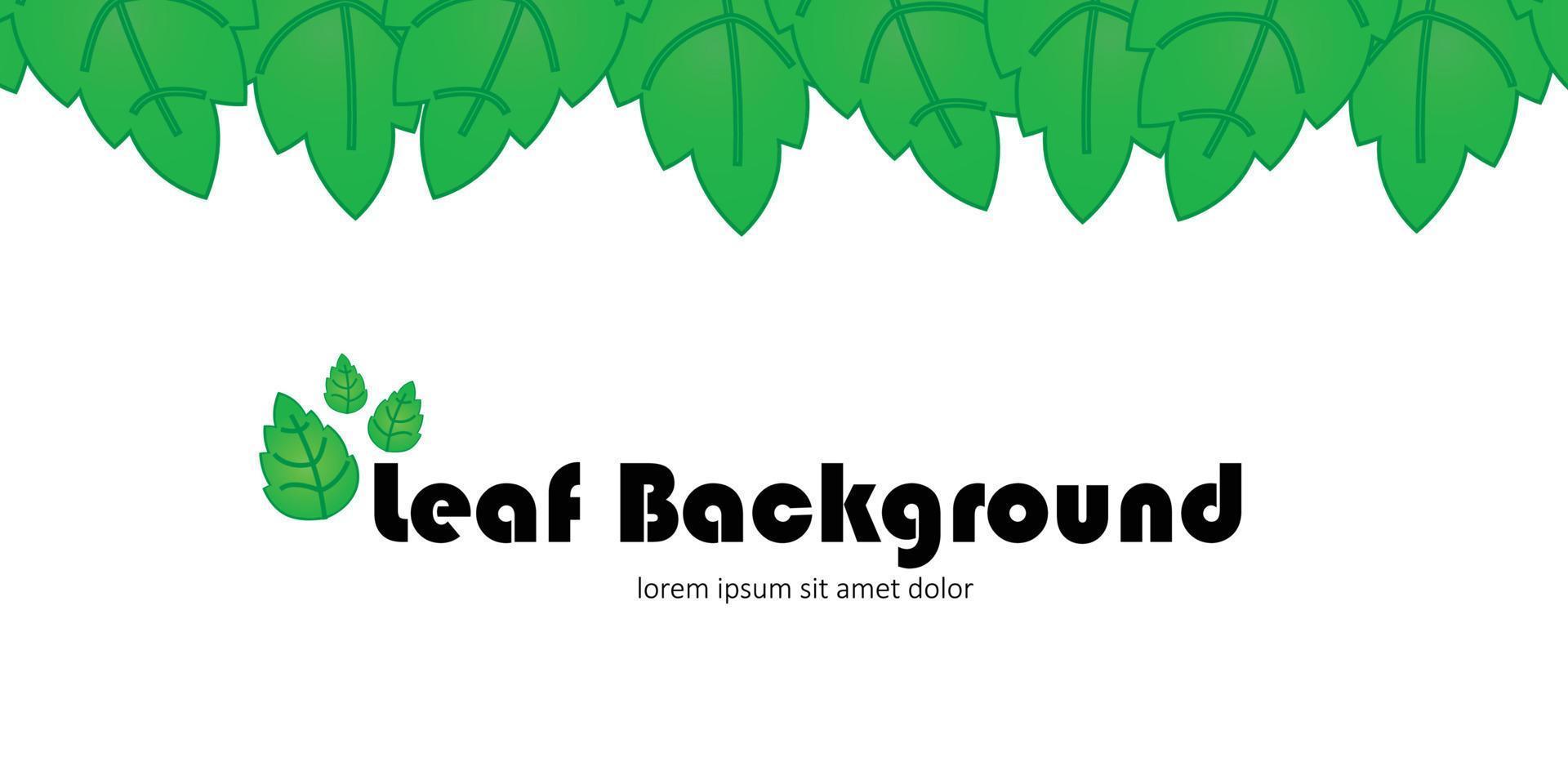 Leaves background with beautiful colorful leaves vector