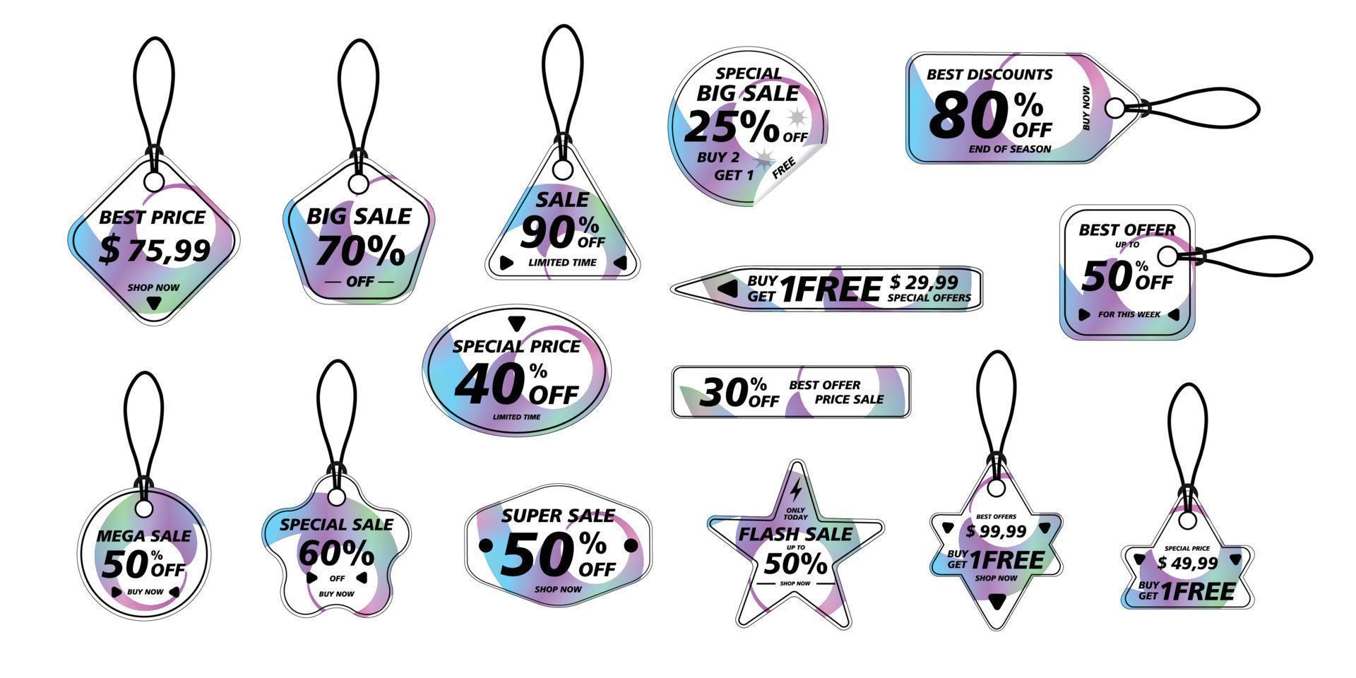 Best Price tags sticker. Price labels with various shapes. Sticker shapes  for design mockups. Price tags stickers for preview tags, labels, price  tags, coupons and discount 9334318 Vector Art at Vecteezy