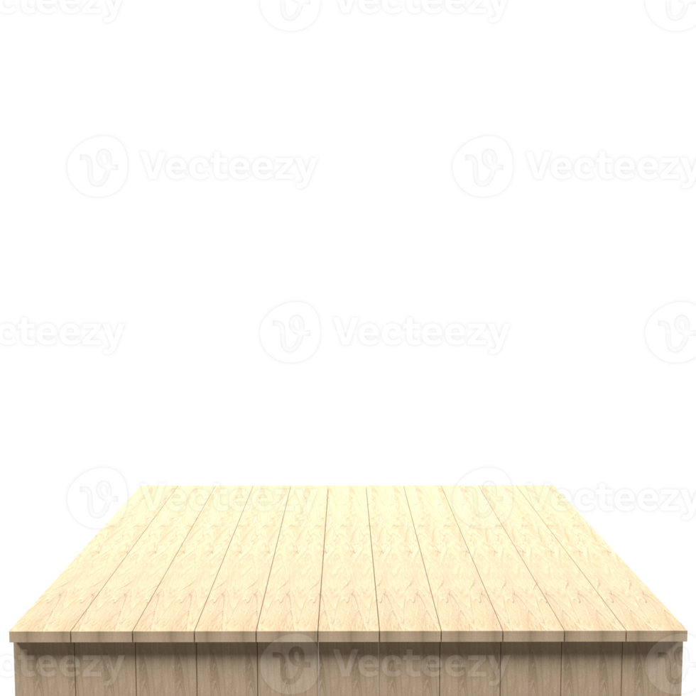 beautiful wood board 3d render for design png