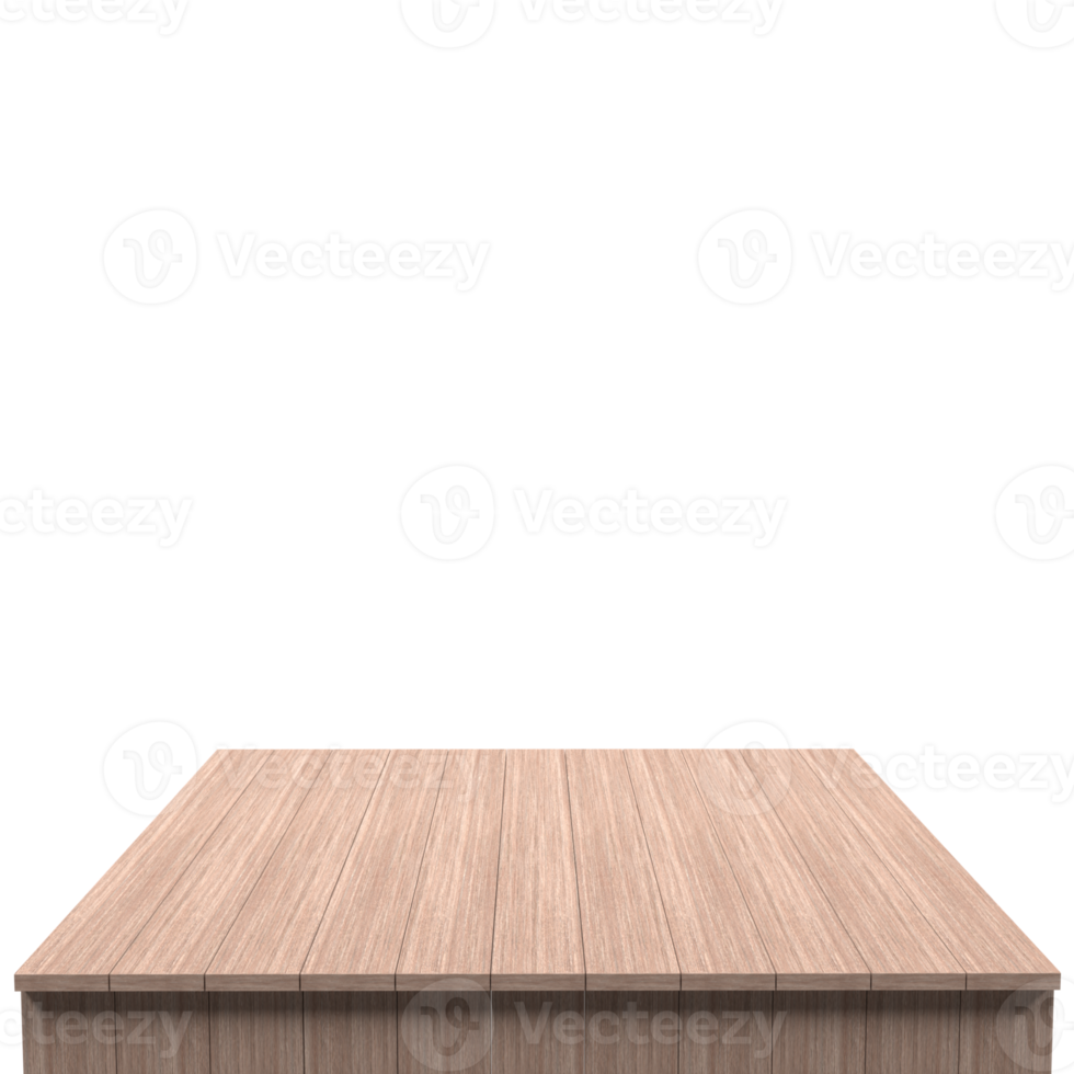 beautiful wood board 3d render for design png