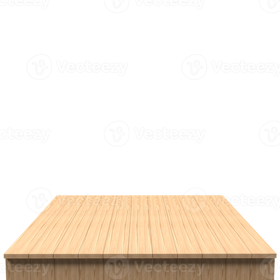 beautiful wood board 3d render for design png