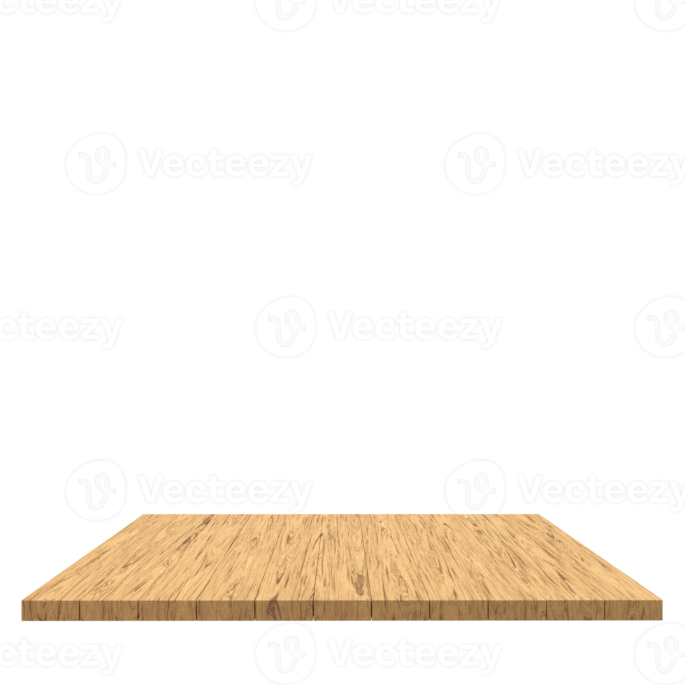 beautiful wood board 3d render for design png