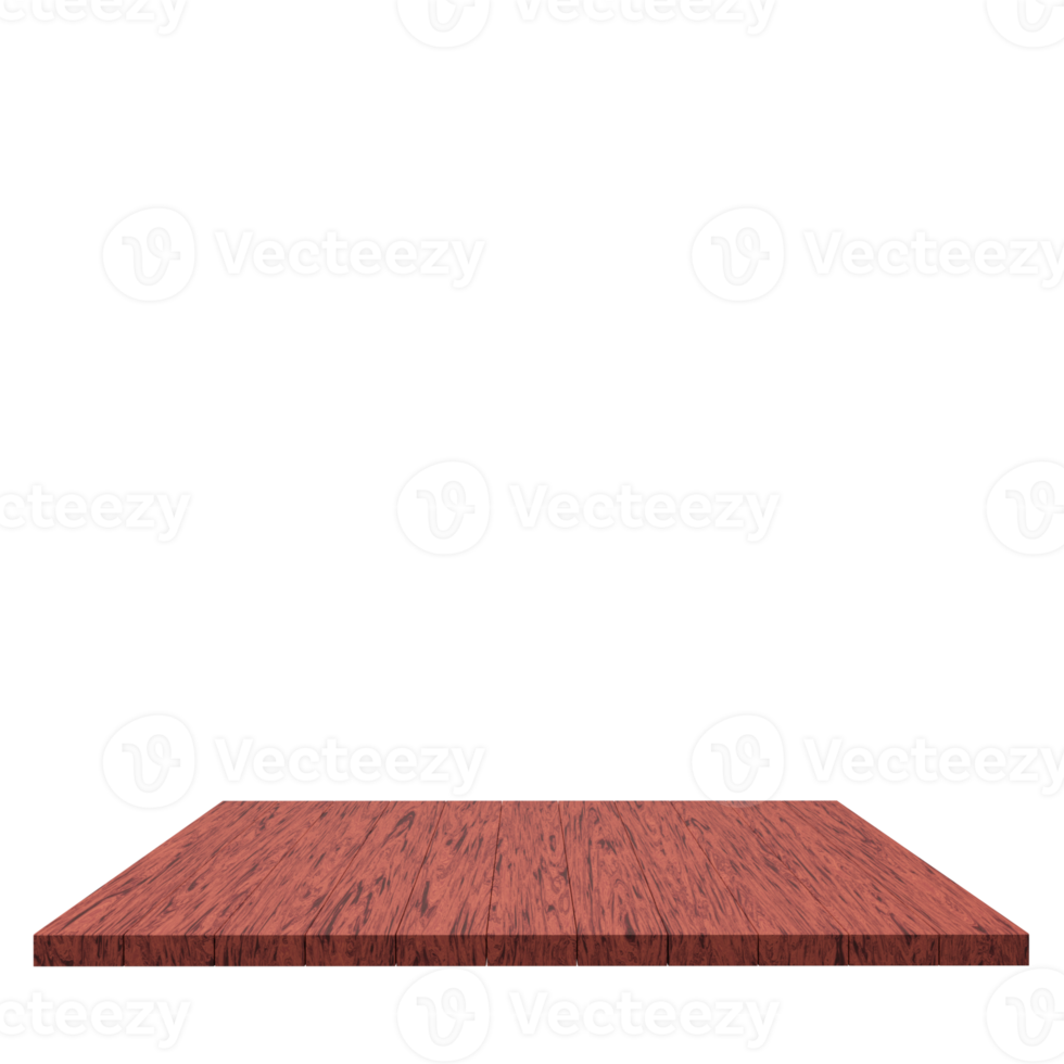 belle planche de bois rendu 3d pour la conception png