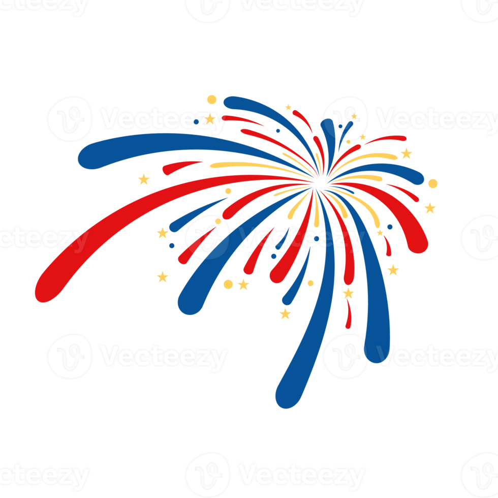 viering vuurwerk ontploffen element pictogram ontwerp png