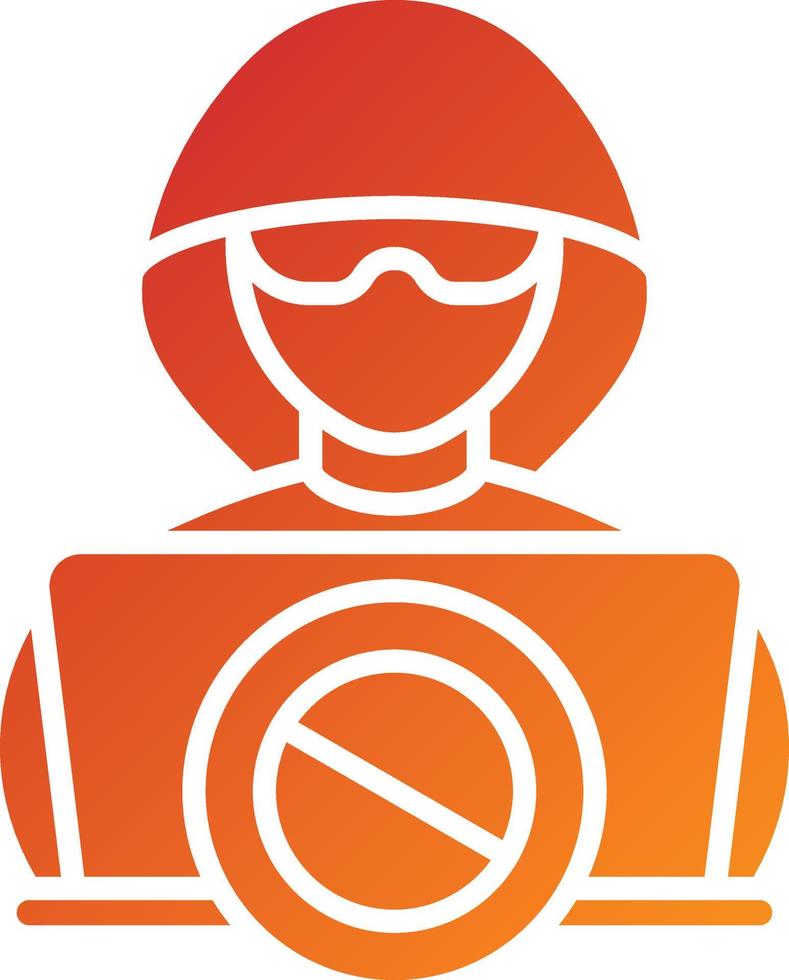 Anti Theft System Icon Style vector