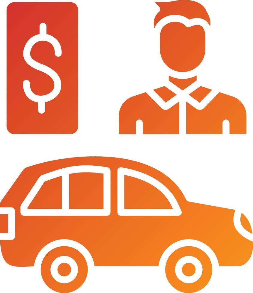 Dealer Incentives Icon Style vector