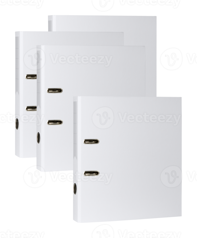 dokumentmapp isolerad på vit bakgrund med urklippsbana png