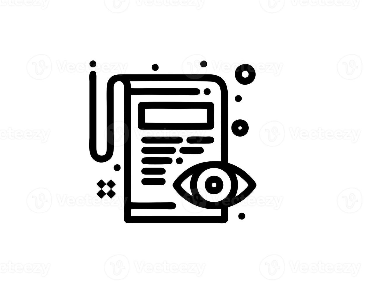 pencil icon in black vector image, illustration of pencil in black on white background, a pen design on a white background photo