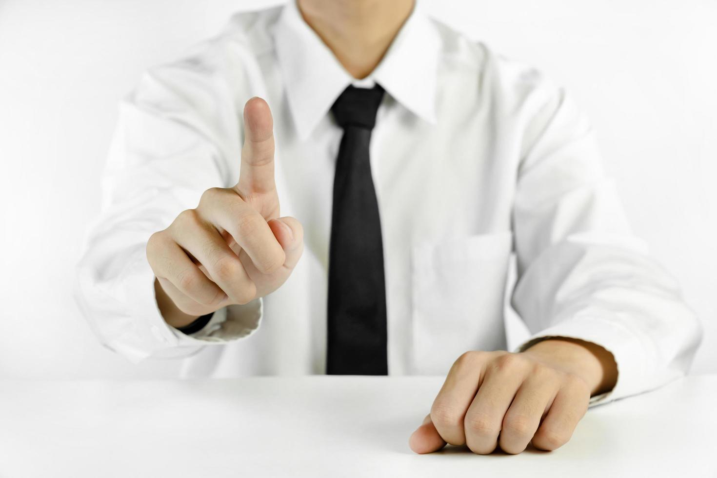 Businessman plan business growth photo