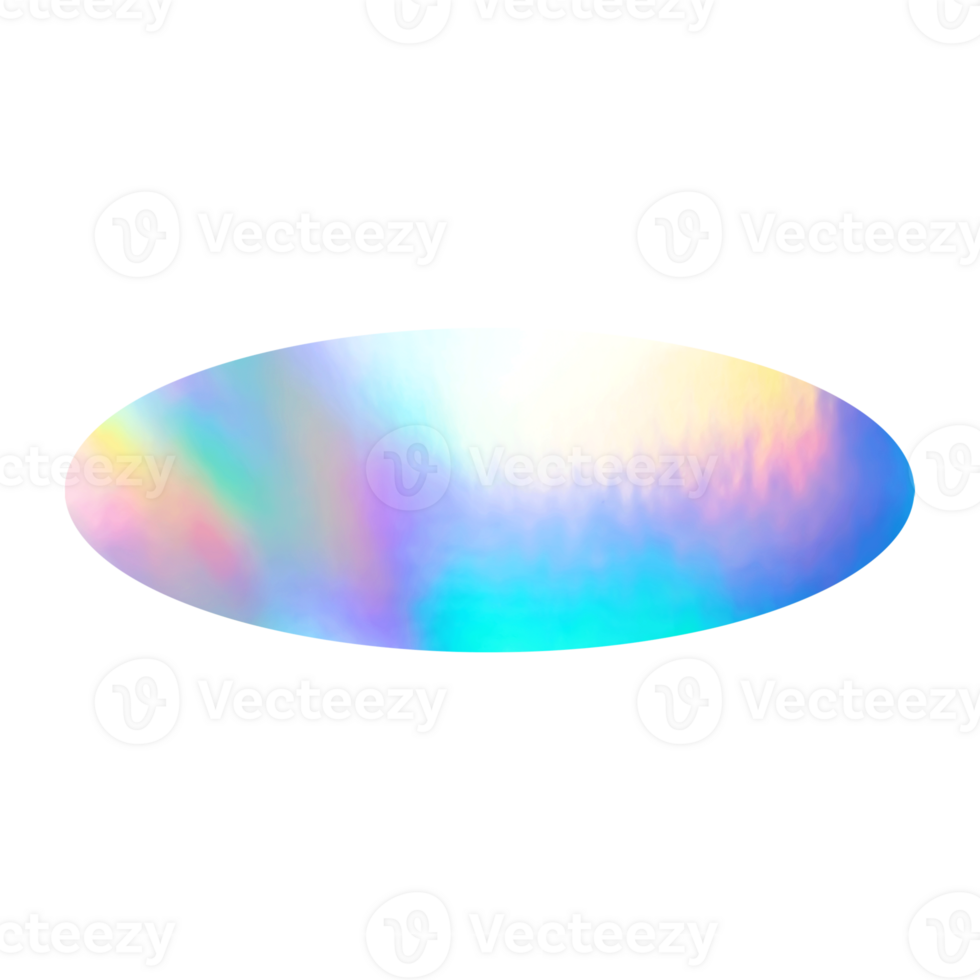 holographic rainbow foil sticker for quality mark, product guarantee