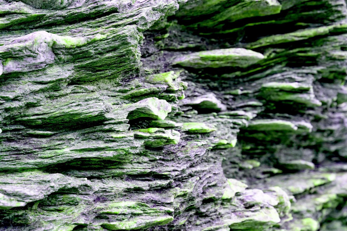 closeup colorful igneous rock background photo