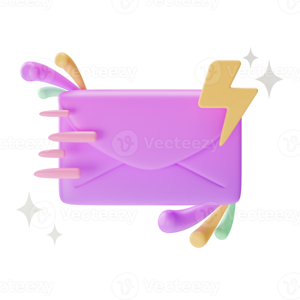 ui-Objekte-Symbol, Sofortnachrichten, 3D-Illustration png