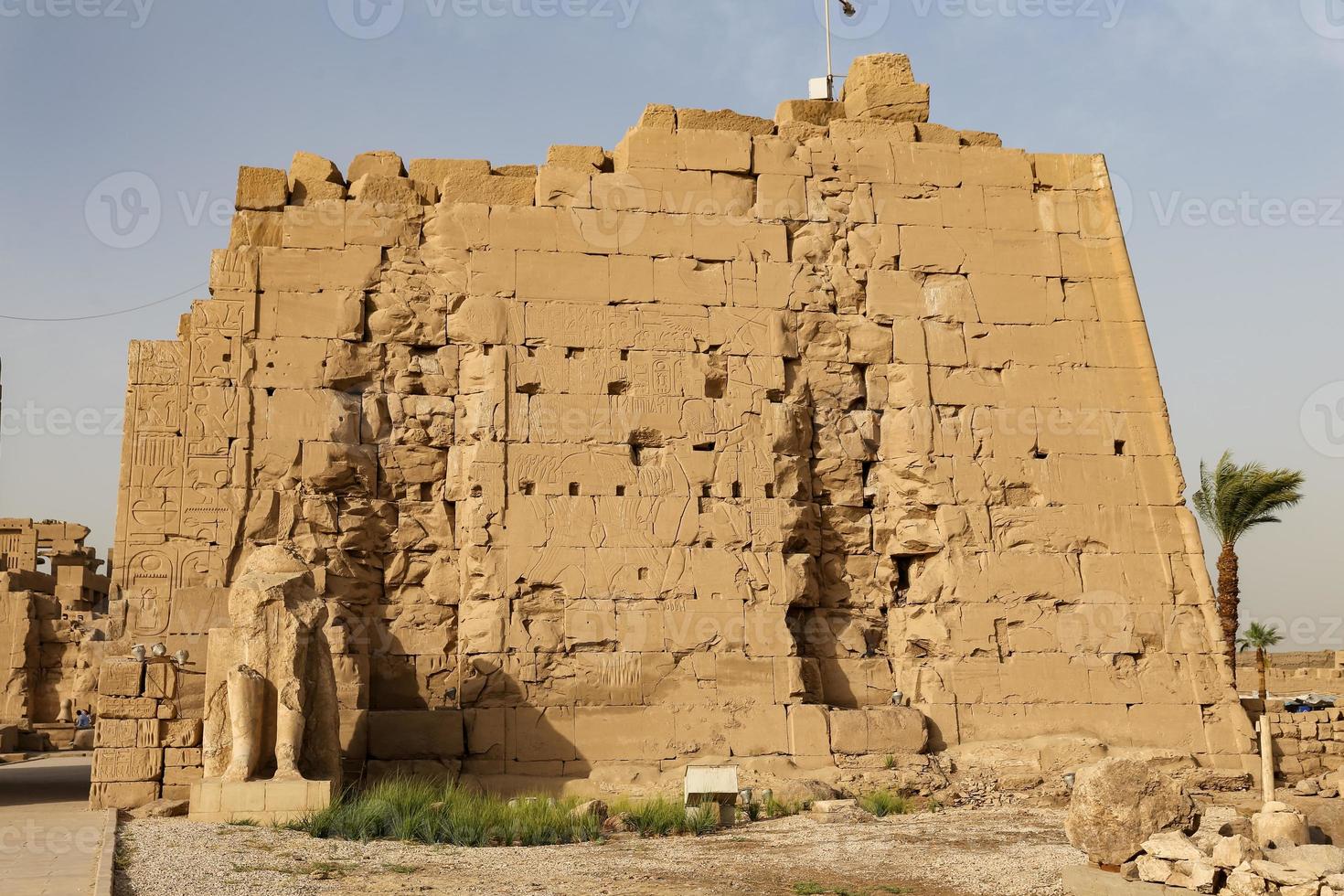 templo de karnak en luxor, egipto foto