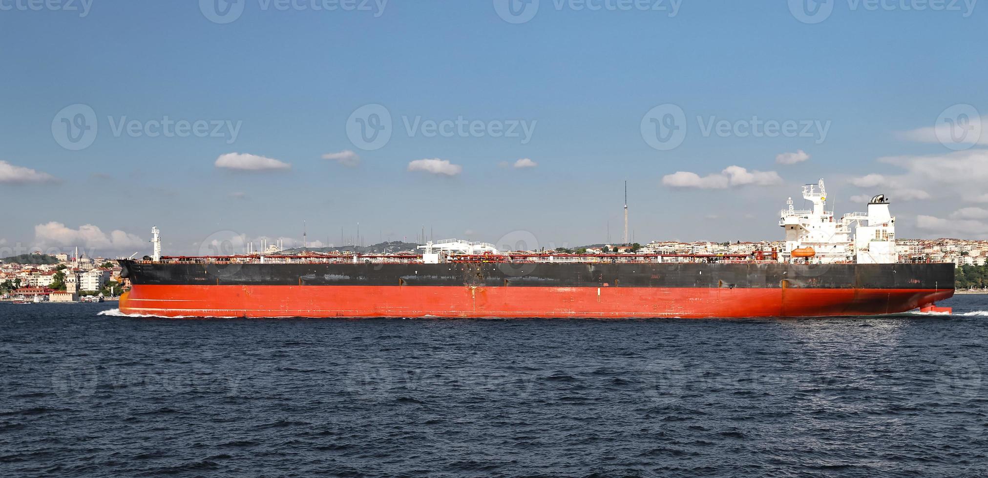 Cargo Ship in Sea photo