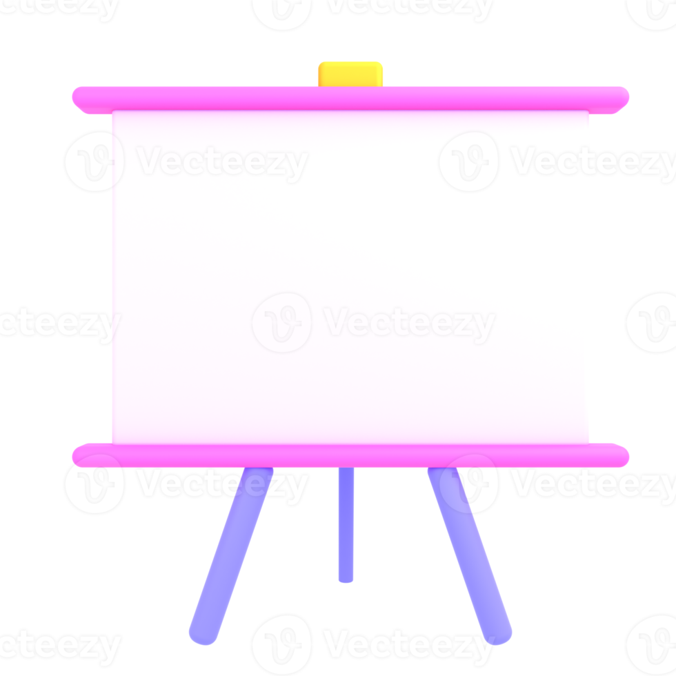 3d icon business whiteboard presentation png