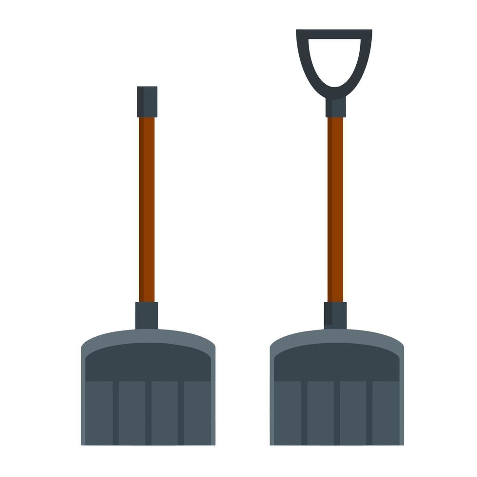 Shovel. Element of farms and villages vector