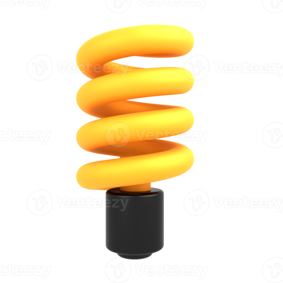 3d icon idea with light bulb icons png