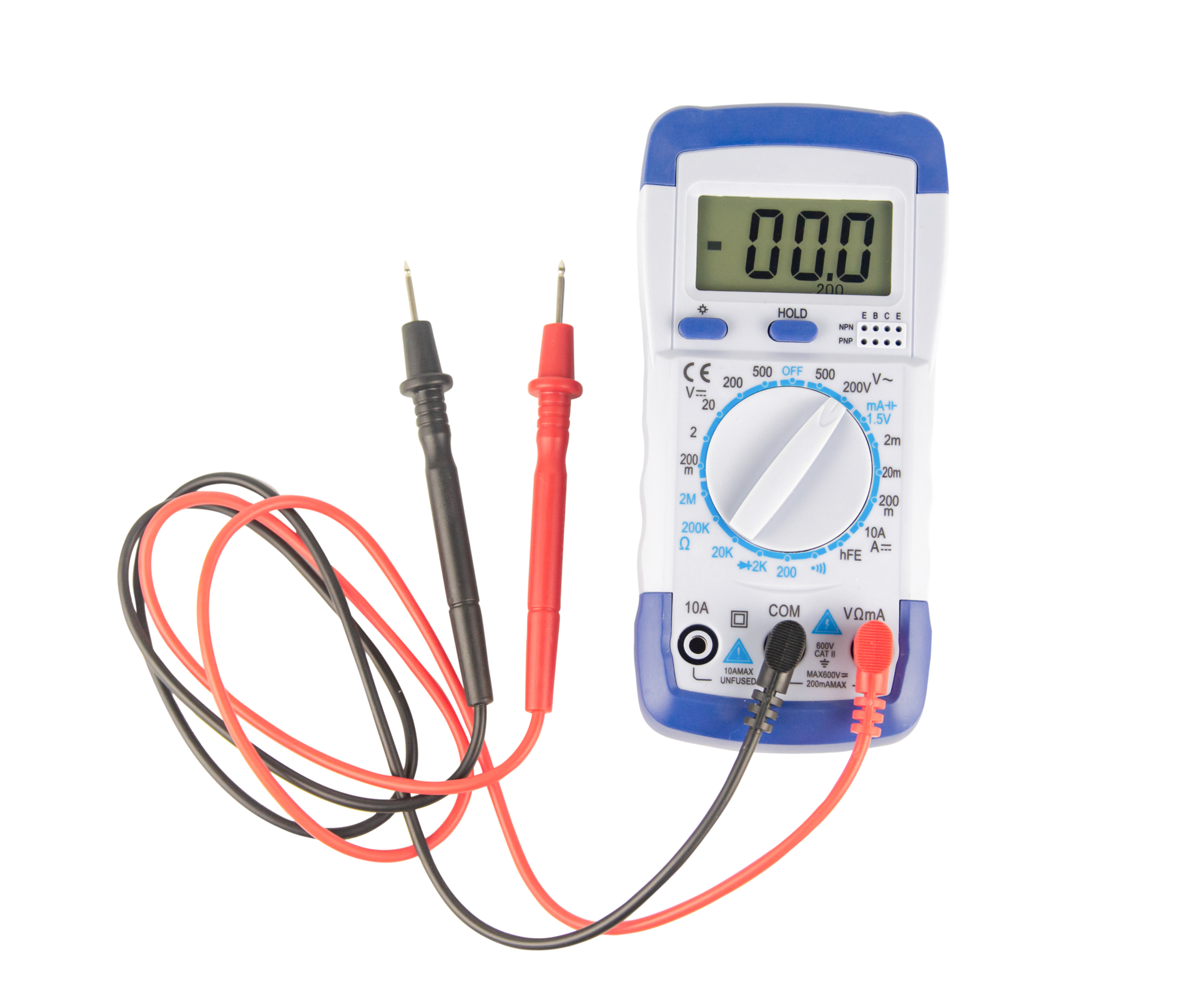 Analogic Volt-Ohm Meter Multimeter Stock Photo - Image of