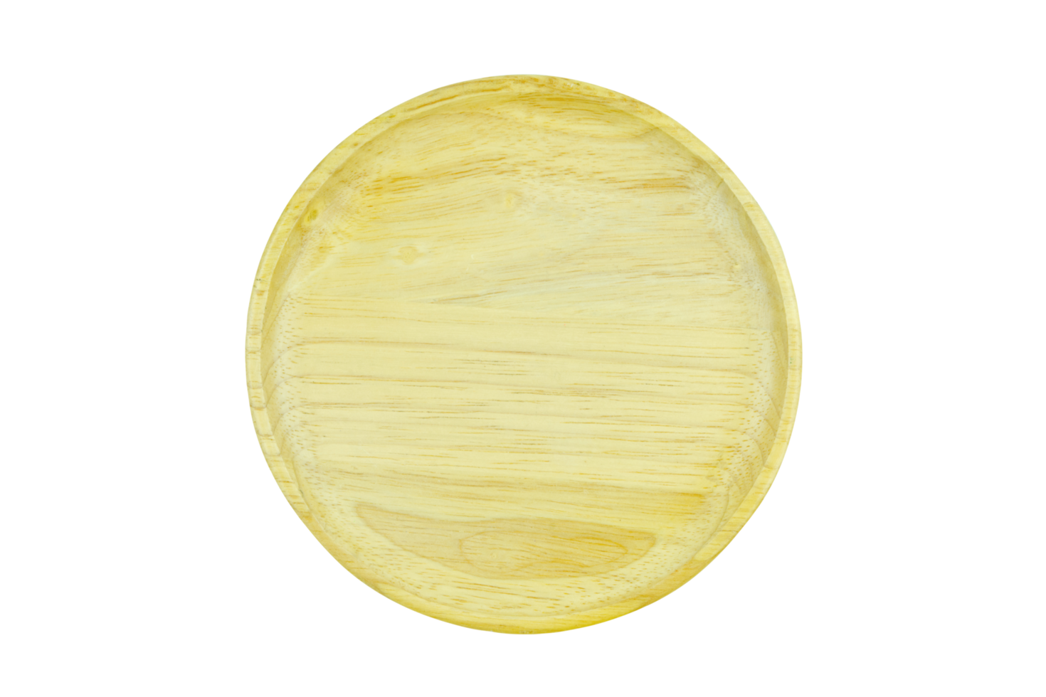 Wooden bowl top view png