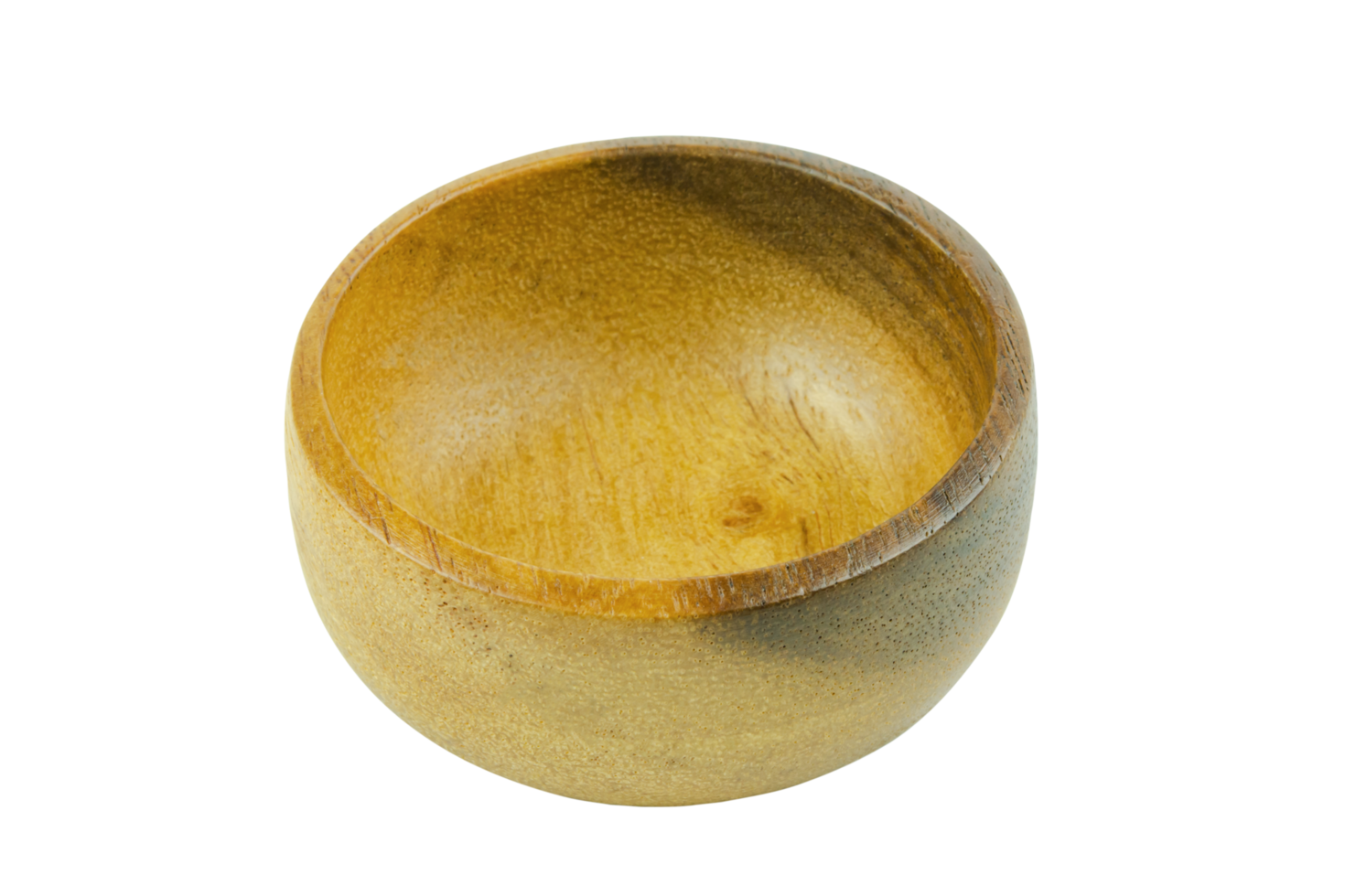 Wooden bowl empty png