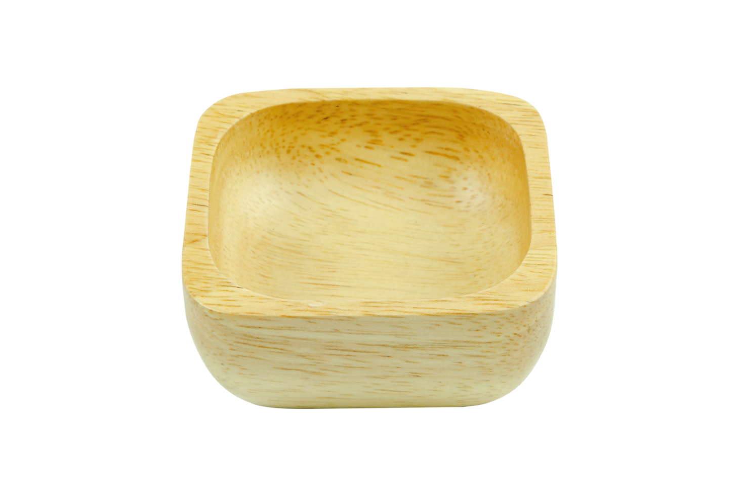 tazón de madera vacío png