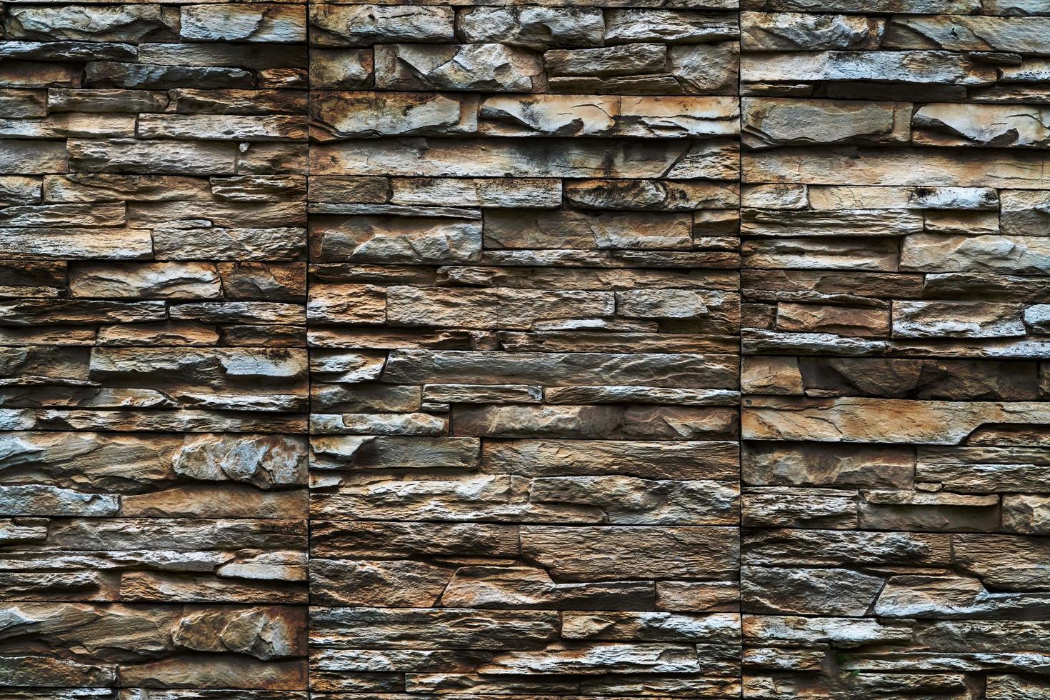 Brown Bricks Wall Pattern photo