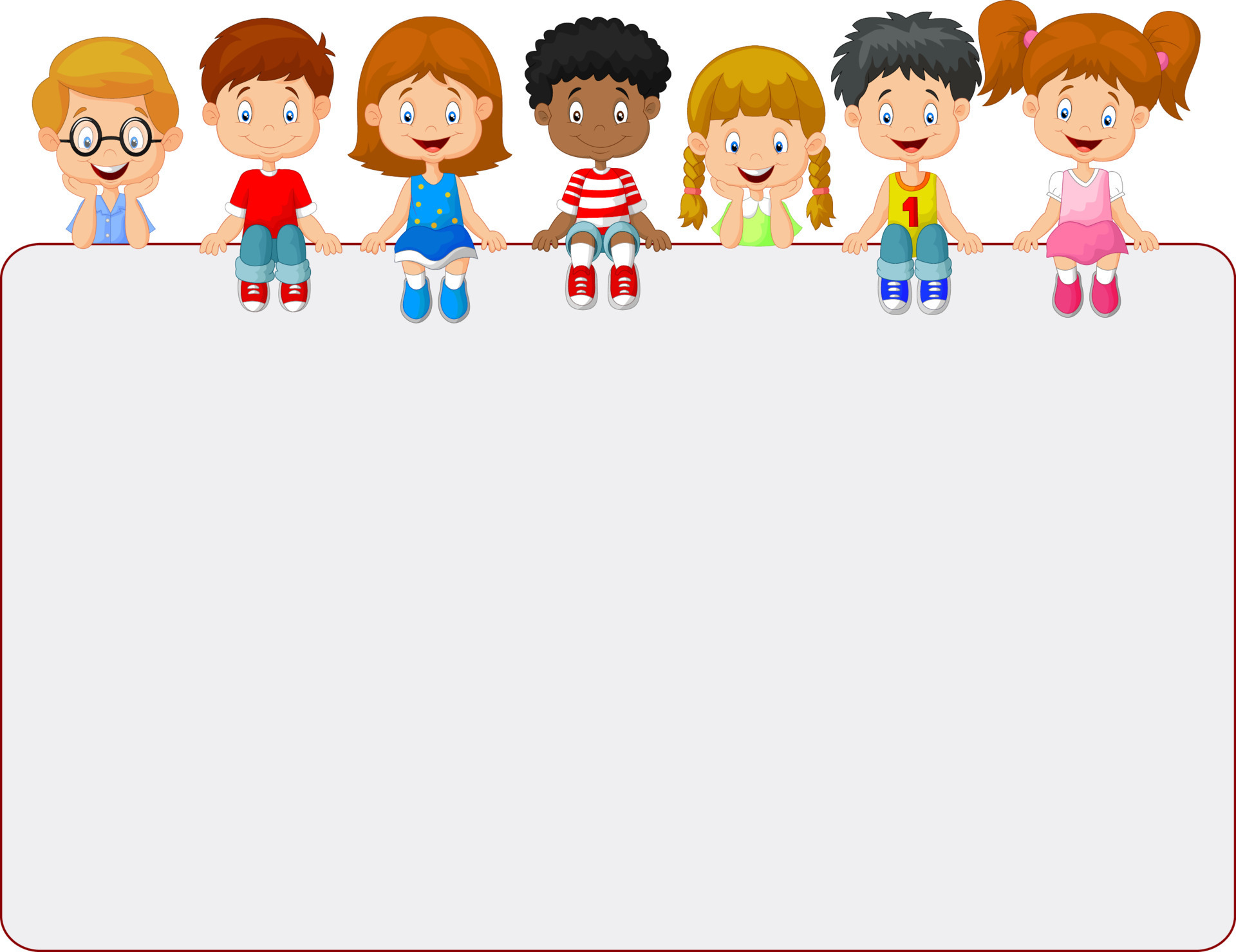 Diversity Children Vector Art, Icons, and Graphics for Free Download