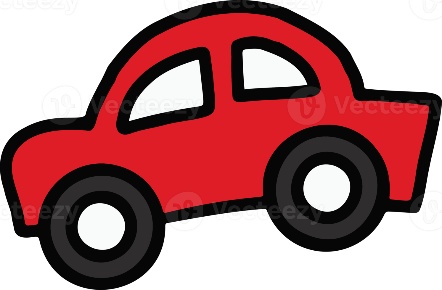 cute car. earth hand drawn illustrations for international Earth Day png