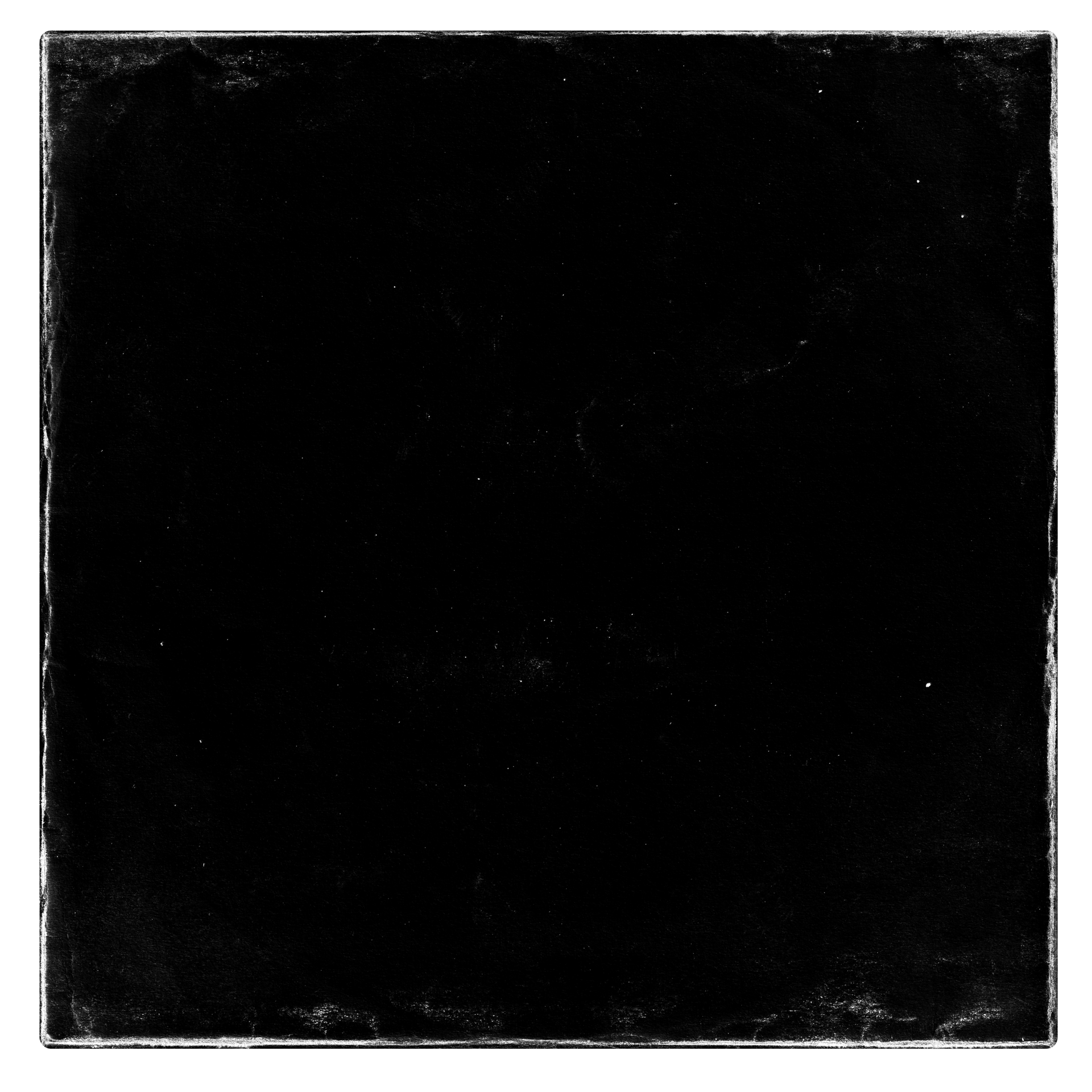 Old paper texture in square frame for cover art grungy frame in black 