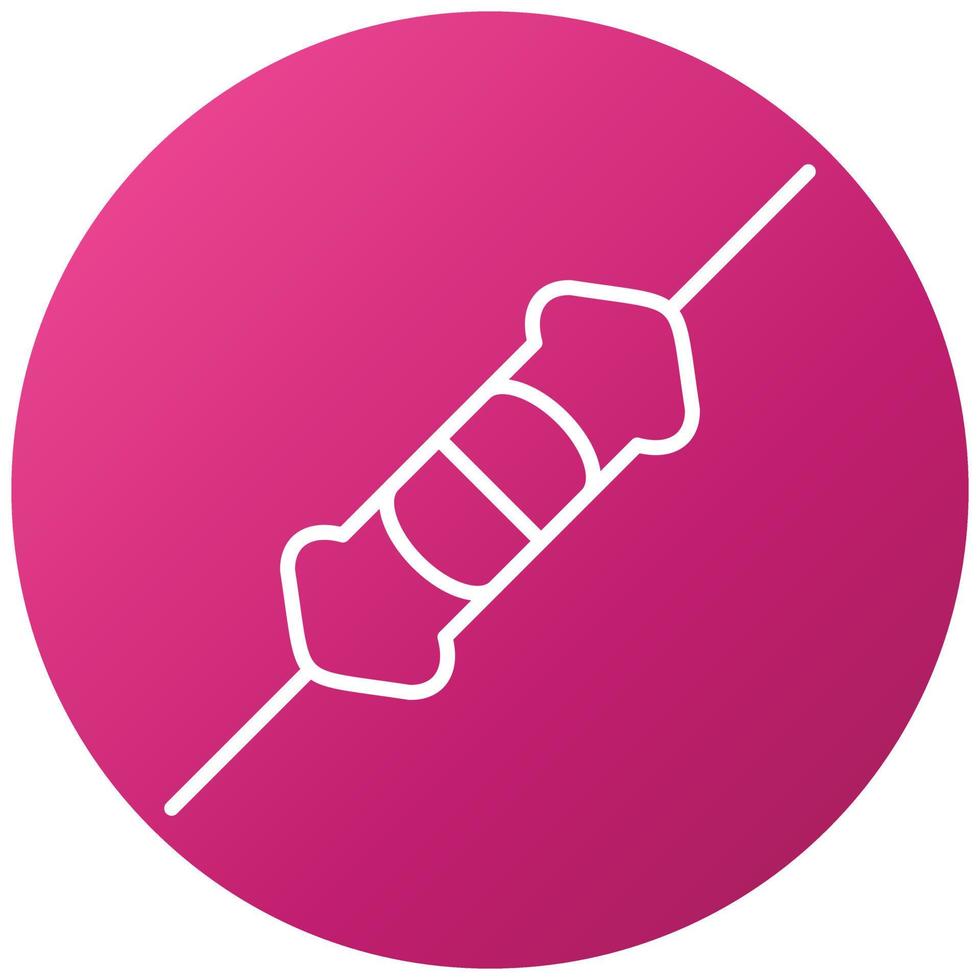 Resistor Icon Style vector