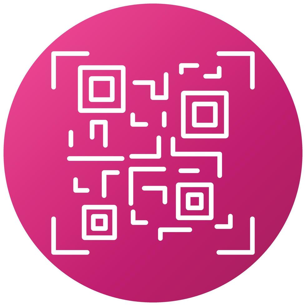 QR Code Icon Style 9340385 Vector Art at Vecteezy