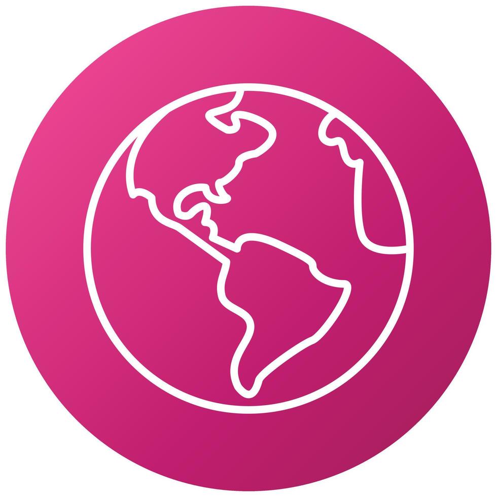 Globe Icon Style vector