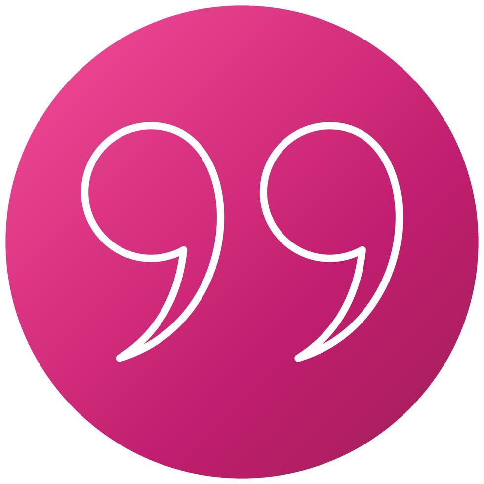 Quotes Icon Style vector