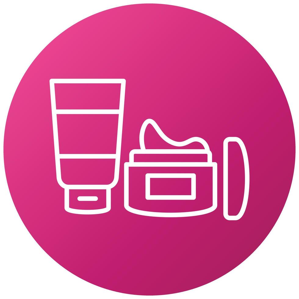Moisturizer Icon Style vector