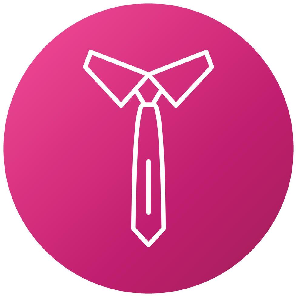 Tie Icon Style vector