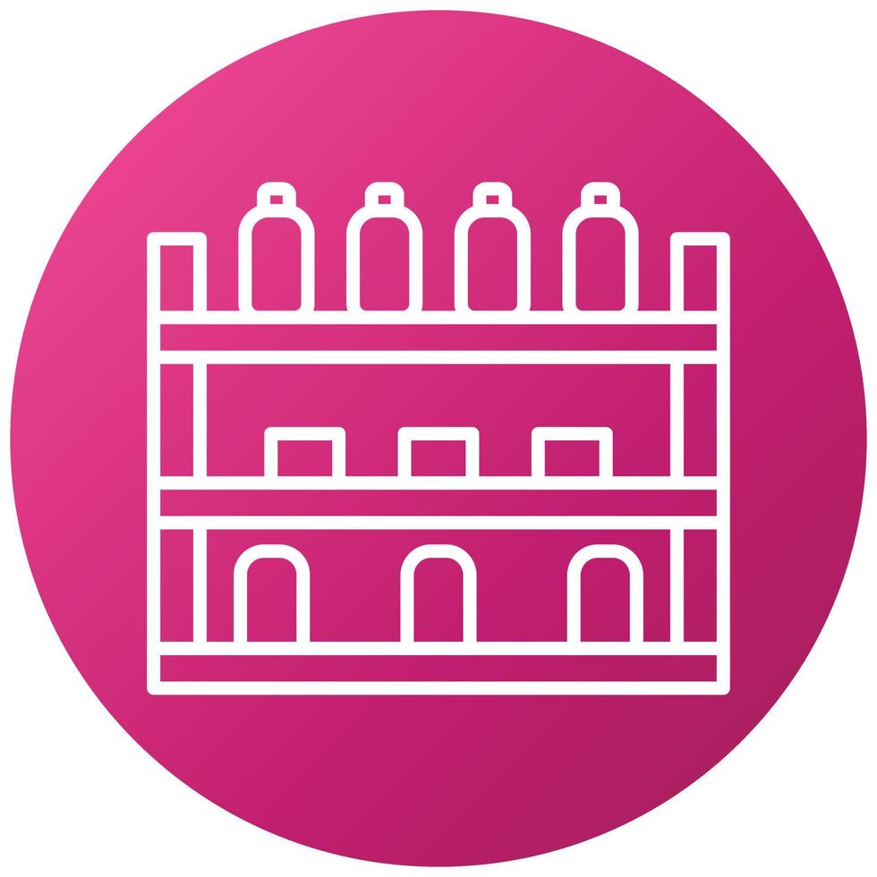 Shelves Icon Style vector