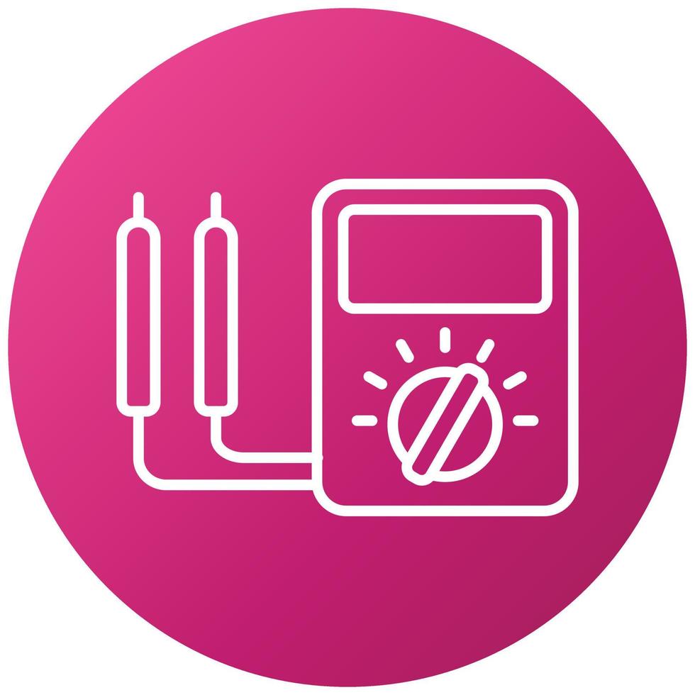 Ammeter Icon Style vector