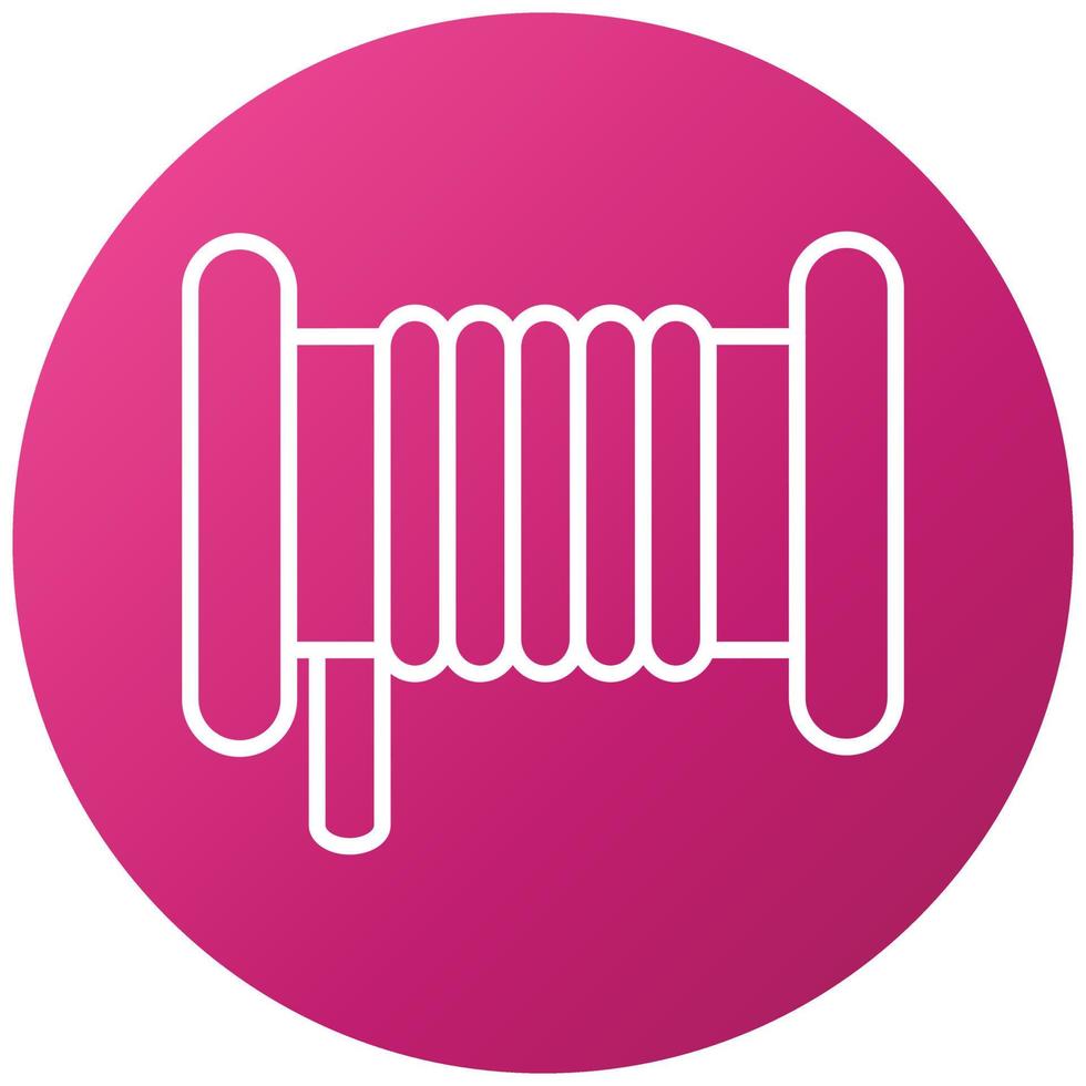 Cable Roll Icon Style vector