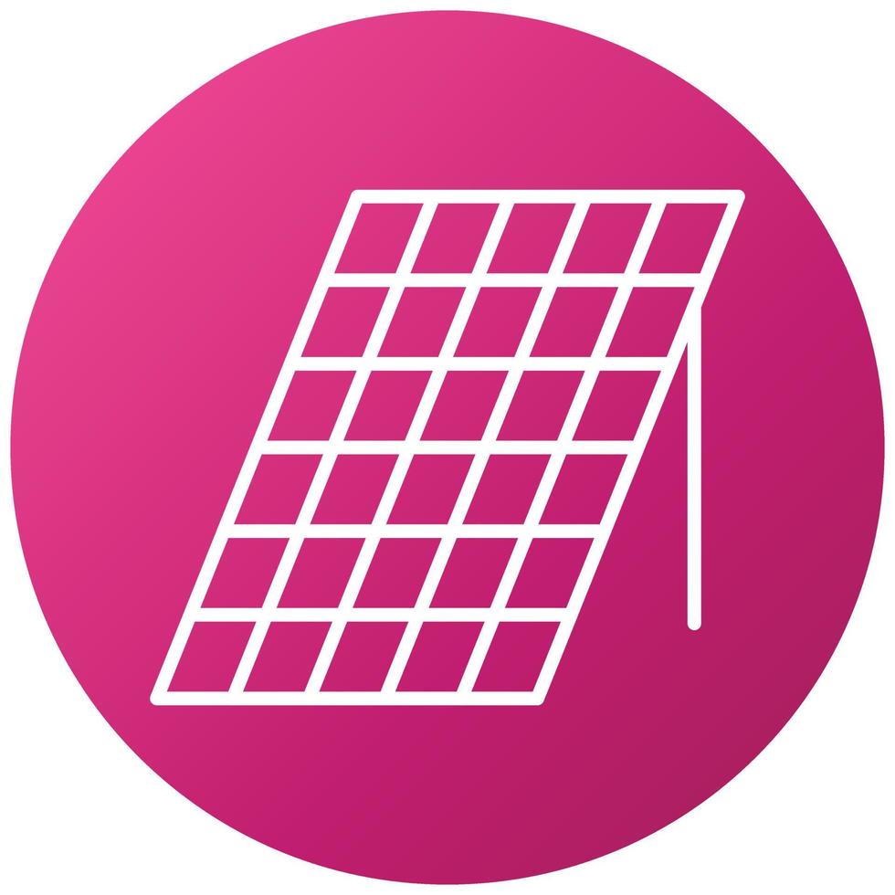 Solar Panel Icon Style vector