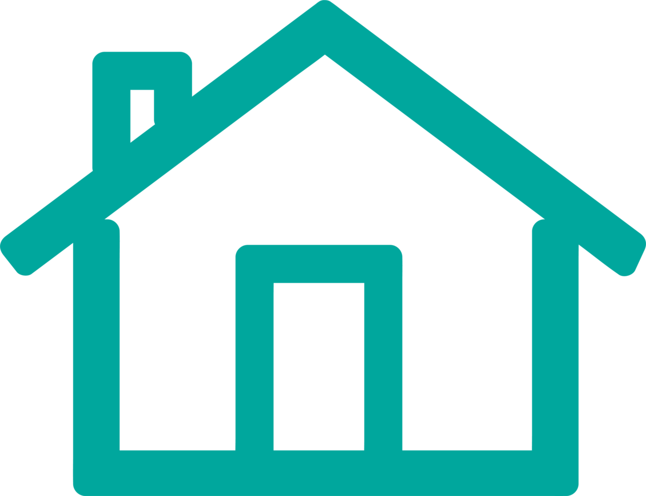 Home-Symbol einfaches Zeichendesign png