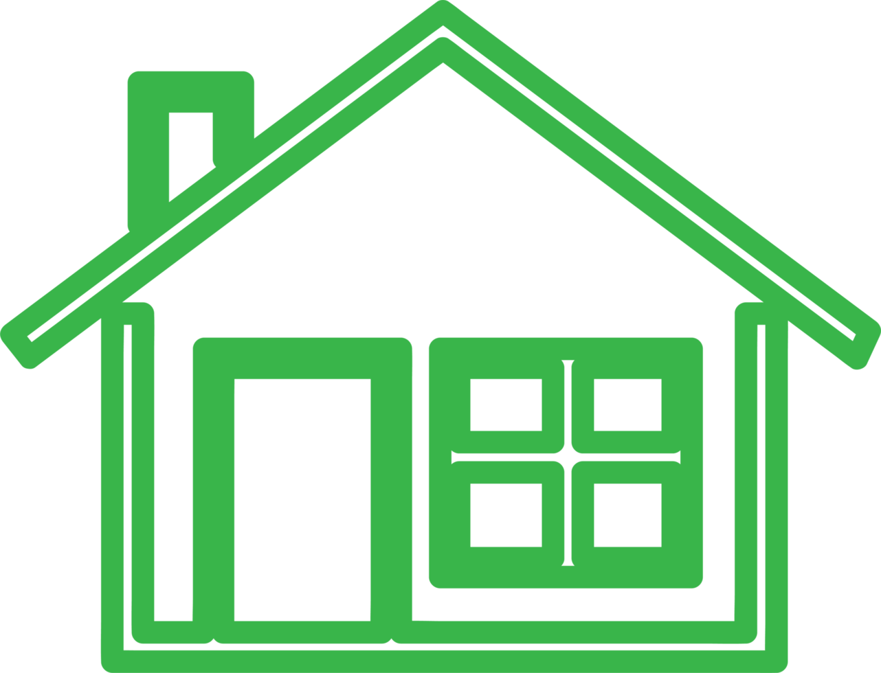 home icon simple  sign design png