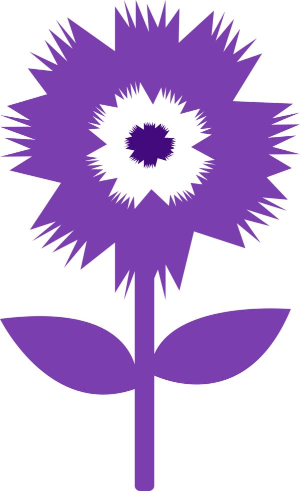 bloem pictogram flora teken symbool ontwerp png