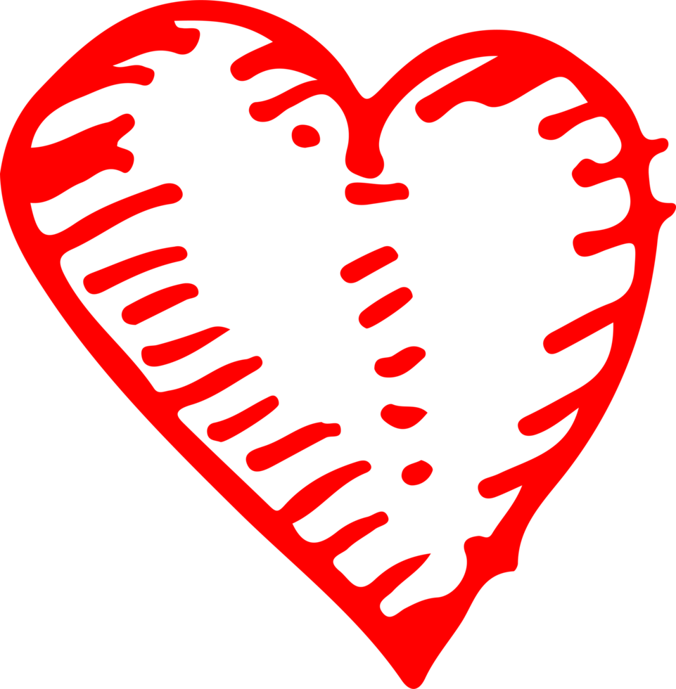 Hand Drawn Heart icon sign symbol design png