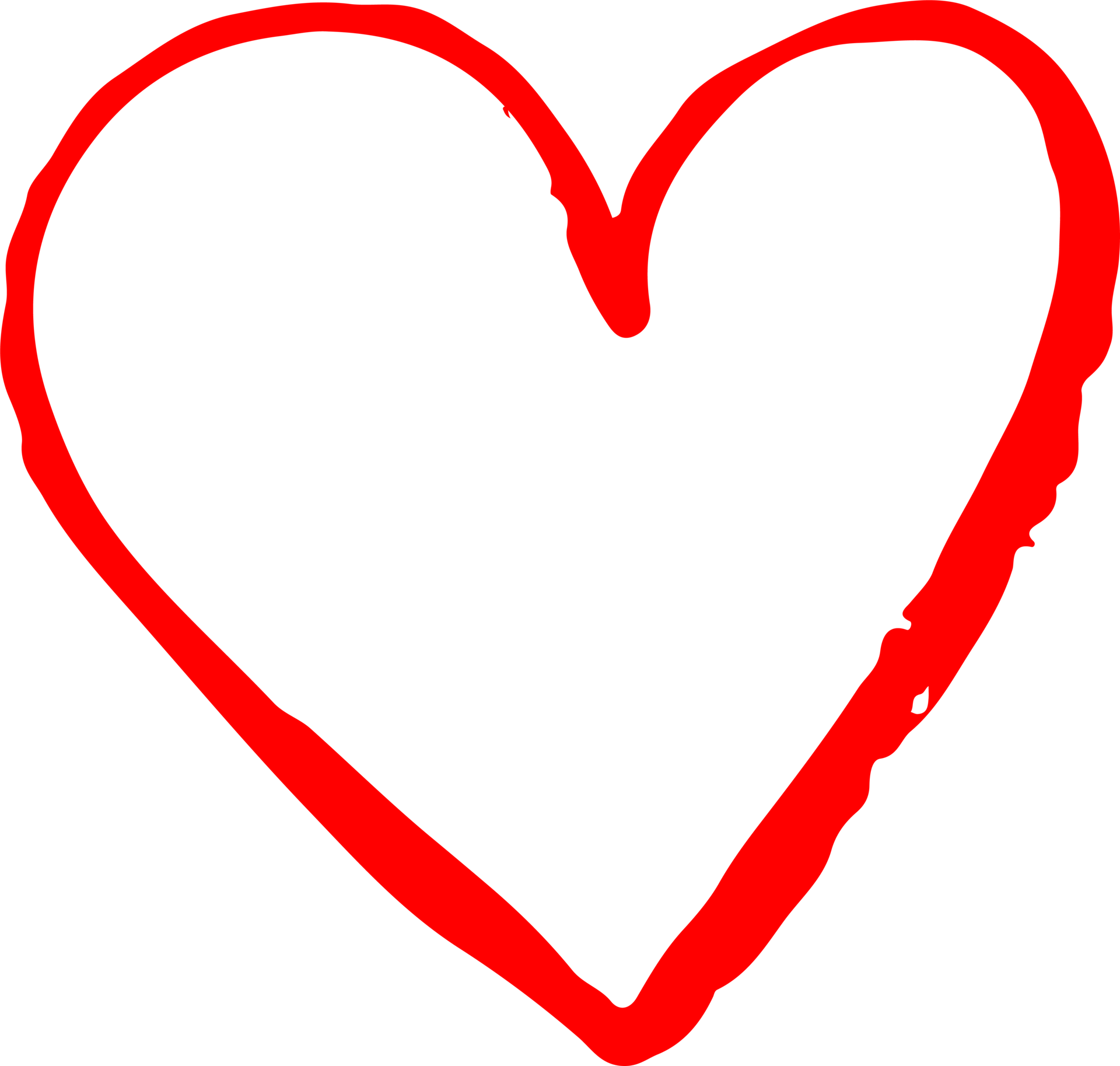 Hand Drawn Heart icon sign symbol design 9341006 PNG