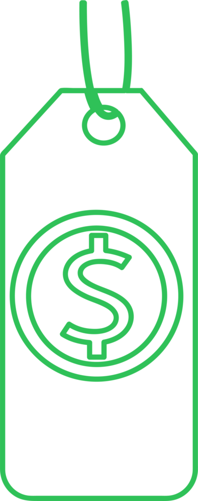 icono de dinero diseño de signo de dólar png