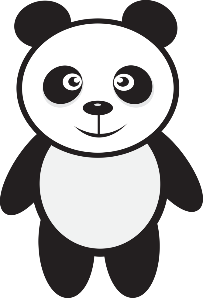 Panda cartoon character sign design 9341237 PNG