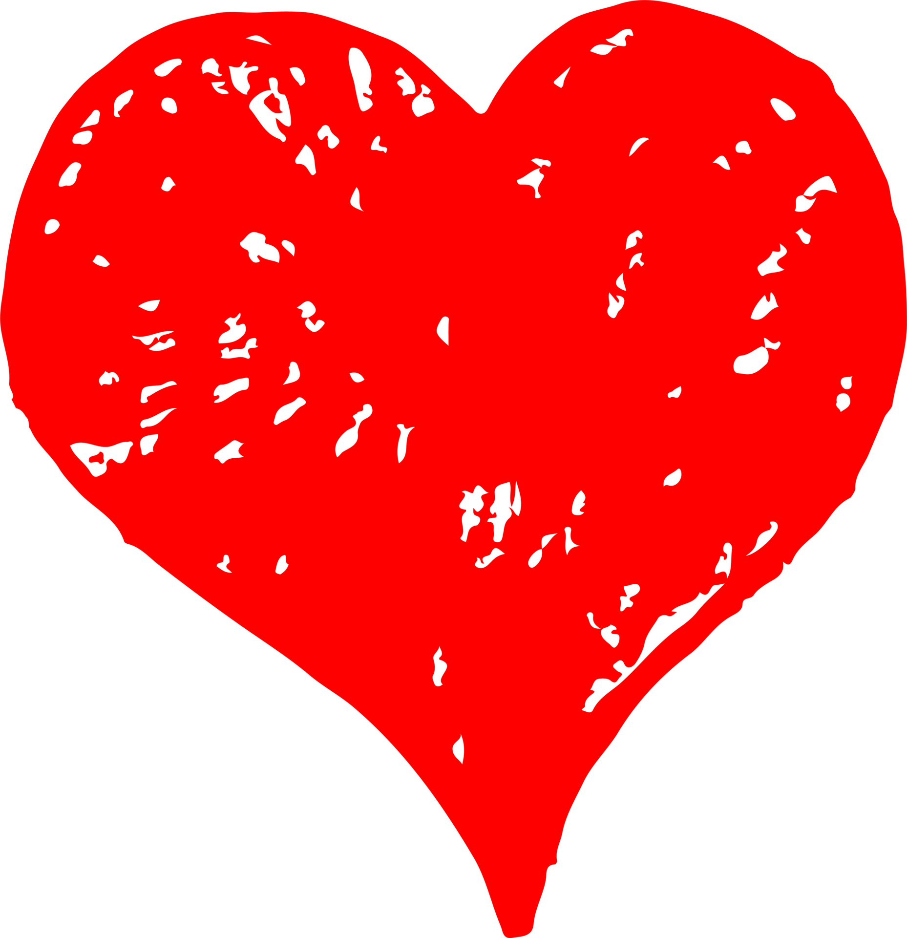 Hand draw Heart icon love sign design 9341700 PNG