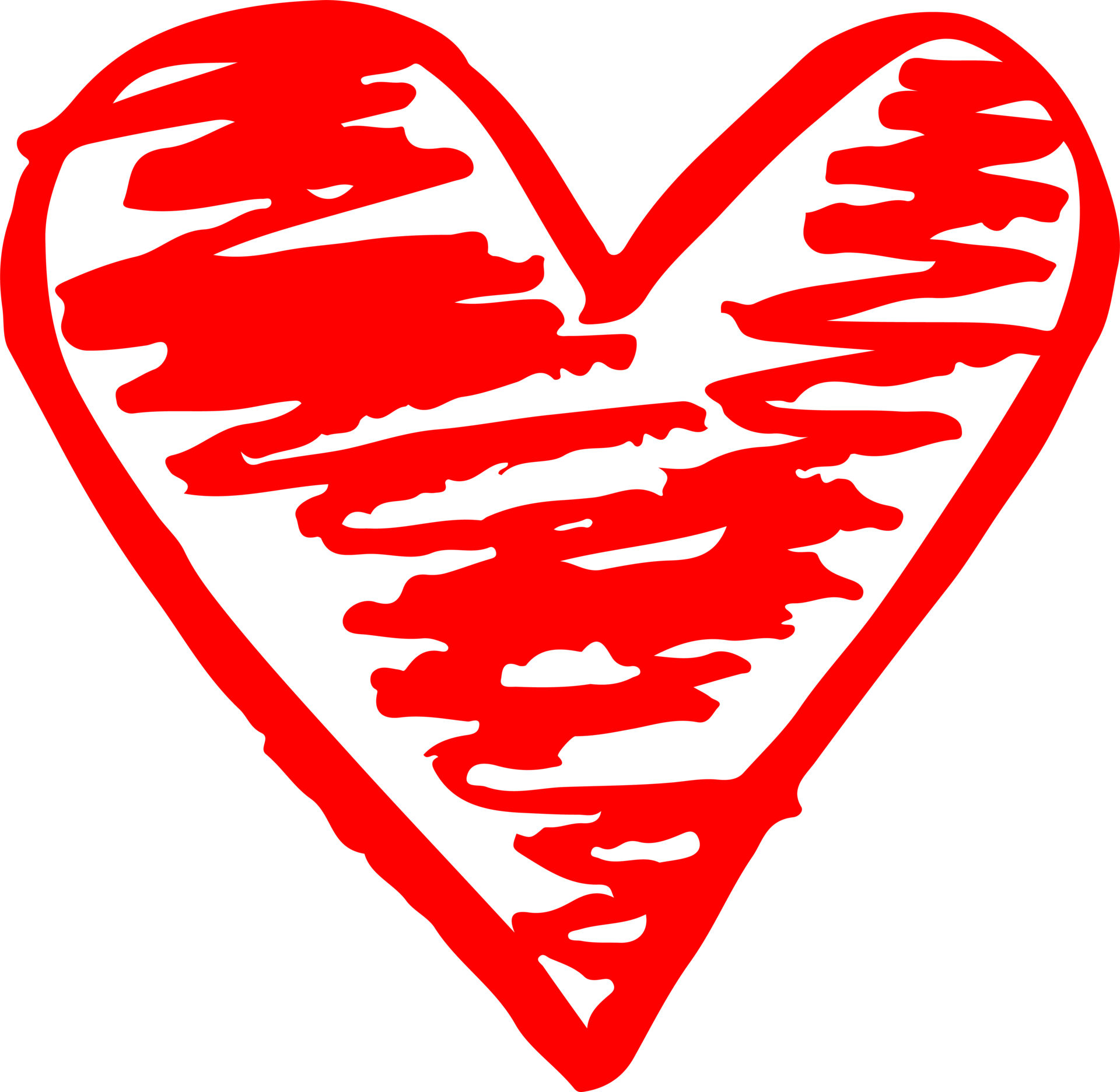 Hand draw Heart icon love sign design 9341718 PNG