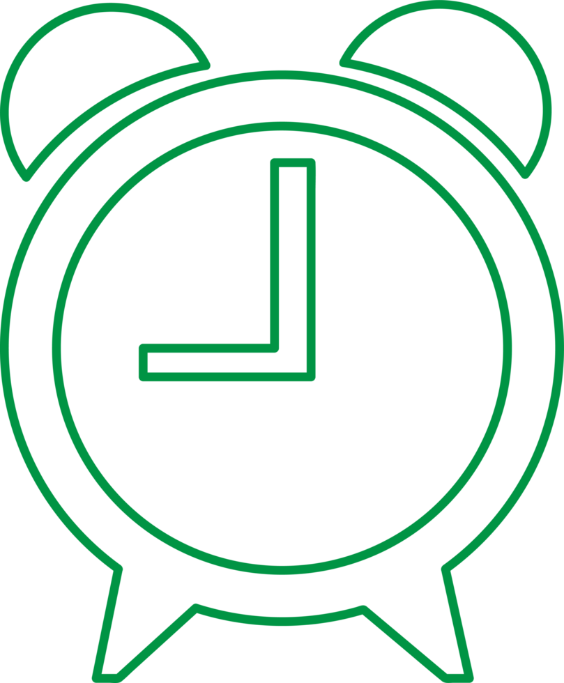 Zeitschaltuhr-Symbol-Zeichen-Design png