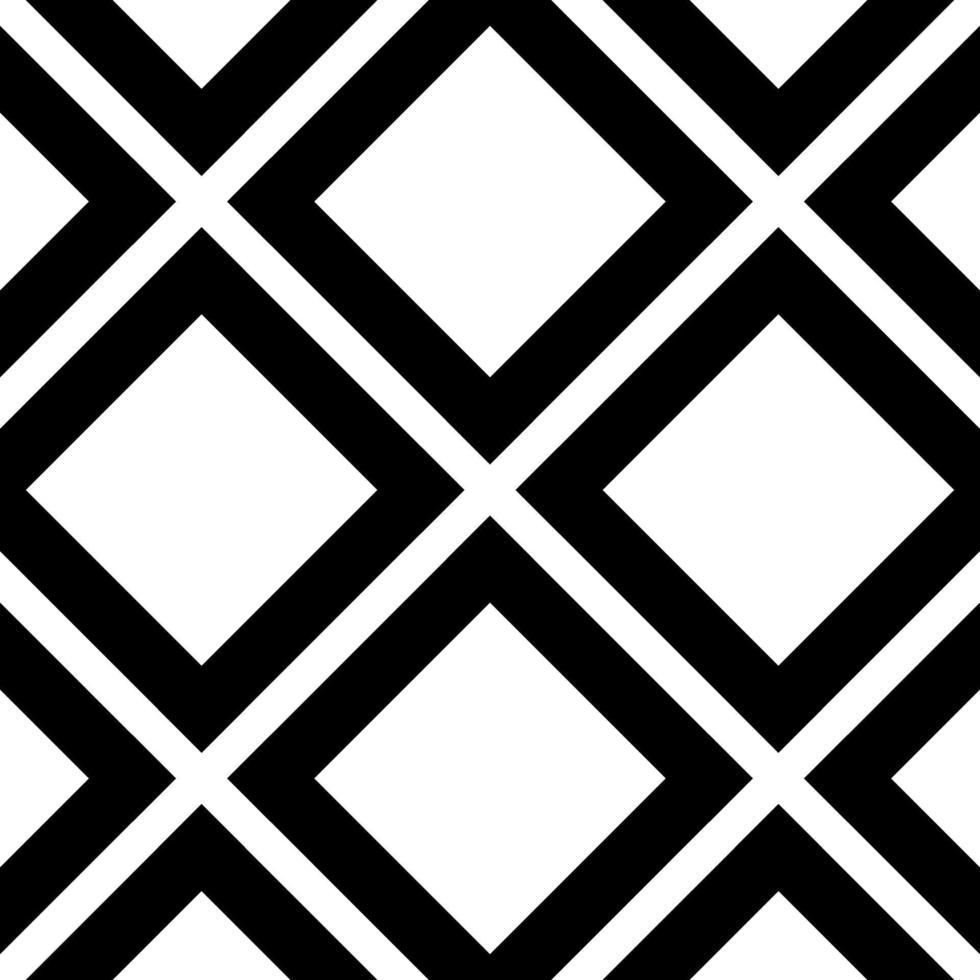 black white geometric floral pattern vector
